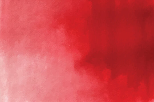 Abstract red watercolor background design
