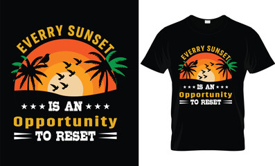 Vintage summer t shirt design