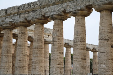 The Temple of Hera in Paestum, Campania Italy © ClaraNila