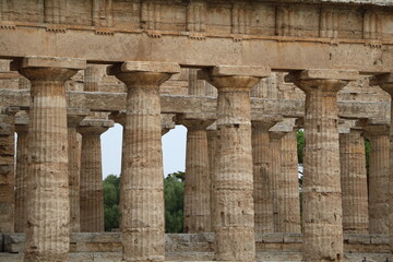 Columns in Paestum, Campania Italy © ClaraNila