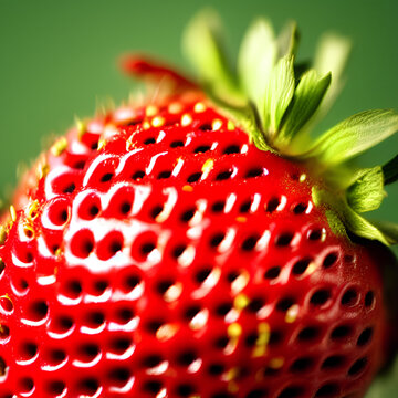 close up of strawberry