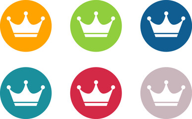 Best, Ranking, Crown or Laurel Vector Icon Illustration