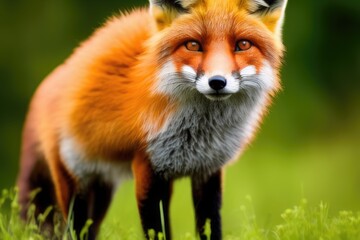 High-Resolution Image of a Fox in its Natural Habitat, Perfect for Adding a Majestic and Wild Element to any Design Project