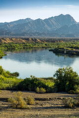 Colorado River in Blythe, California