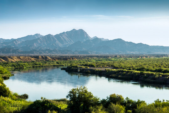 Colorado River in Blythe, California