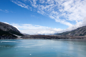 Glacier Bay National Park Old Black Color Glacier
