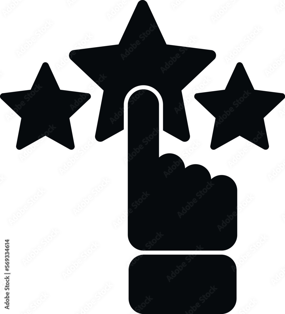 Sticker Ranking star icon simple vector. Medal winner. Win success