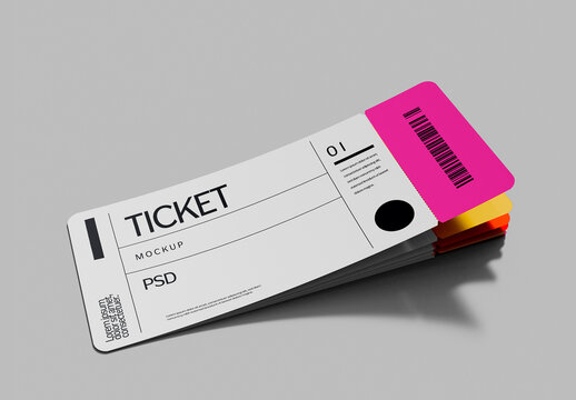 Tickets Mockup