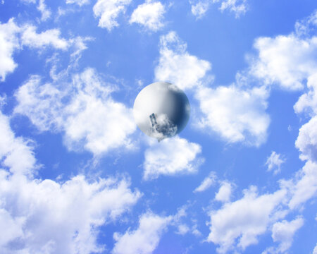 China Surveillance Balloon in Sky
