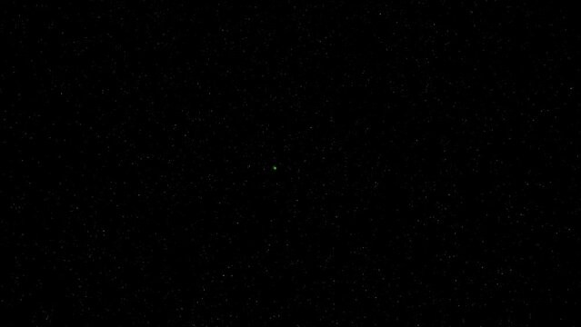 On February 1-2, 2023, the rare green comet C/2022 E3 (ZTF) made its closest approach to earth. This comet with fireball meteors timelapse video was taken in the early hours of 2-1 near Ashland Oregon