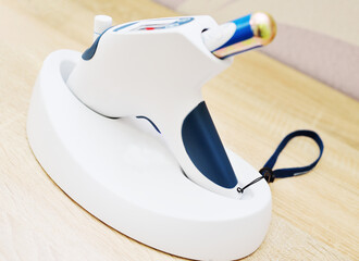 device for skin rejuvenation using a cold stream of carbon dioxide CO2.