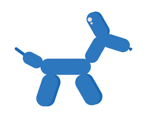 party balloon forming dog