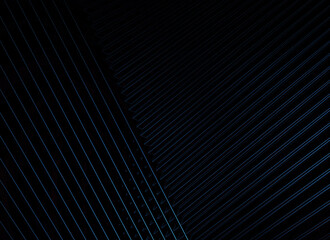 Black background with blue lines