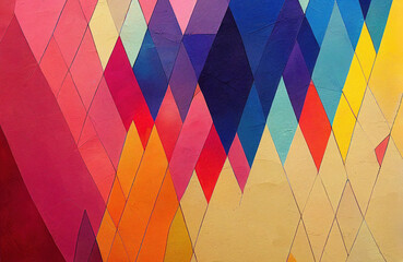 Fototapeta premium Color Geometric and Random Images for Use as Backdrops or Wallpaper