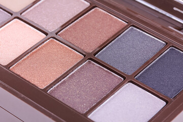 Professional make-up eyeshadows palette