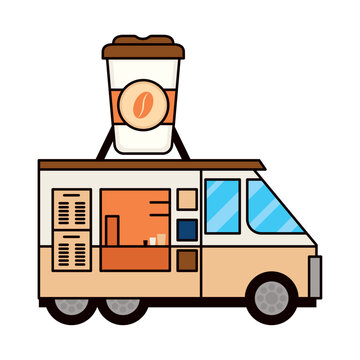 recommend clip art: coffee drink food truck