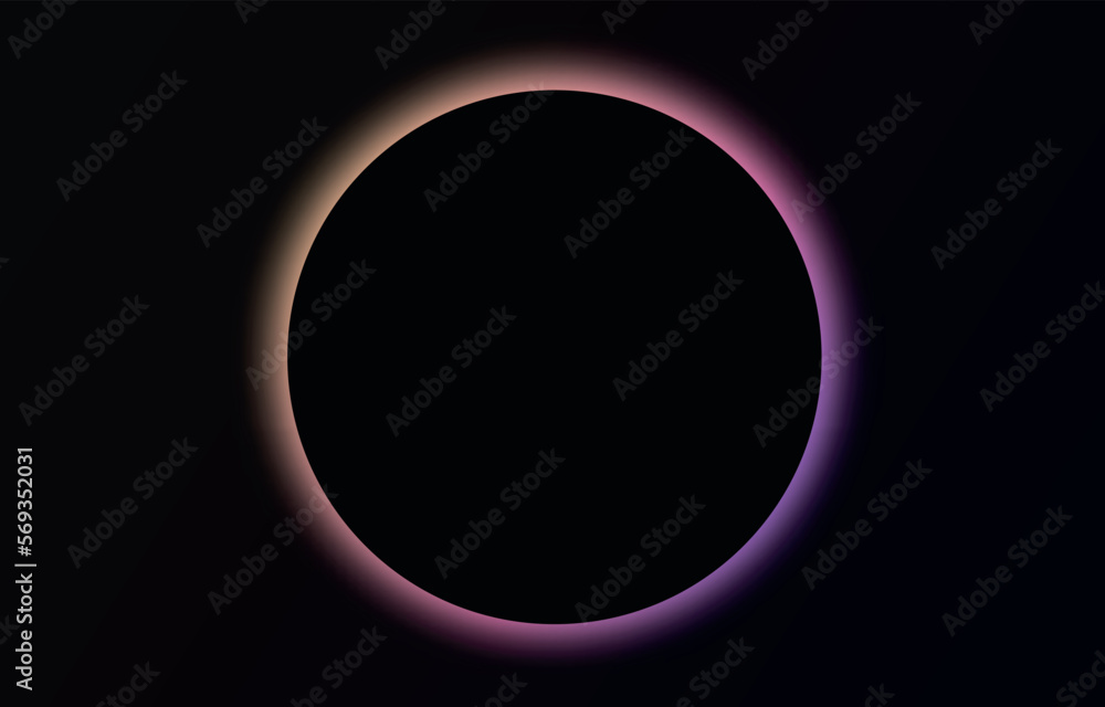 Poster abstract gradient circles buttons set. liquid shape, fluid vivid gradients. shining frames on black 