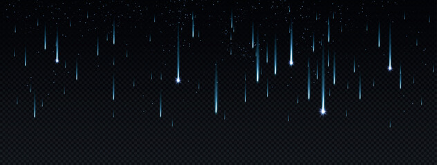 Falling stars blue © Aleksey