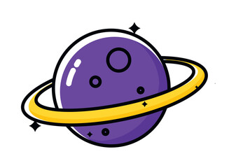 space outer saturn planet