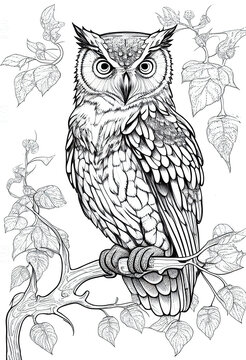 Owl Portrait by deviant-art-guy on DeviantArt