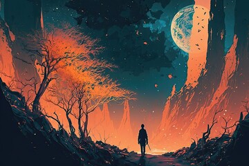 Obraz premium background is magic