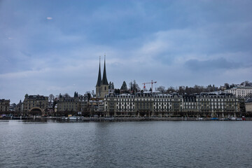 Obraz premium city parliament building, lucern, Switzerland