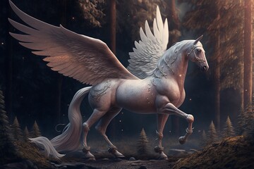 Magic Pegasus. Generative AI

