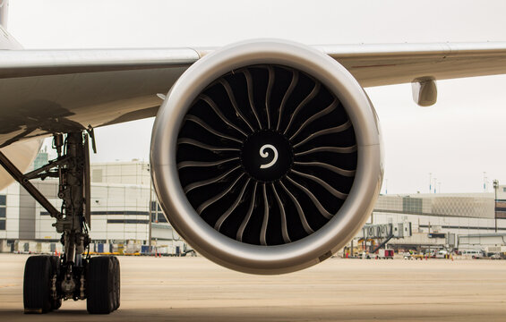 engine and propeller