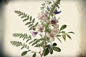 Fototapeta na wymiar Snapdragon Flowers, Illustration, Generative AI