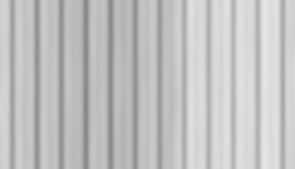 White profiled metal sheet like wooden wall from vertical planks.