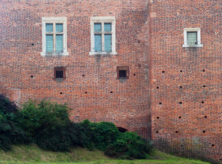 Sandomierz Royal Castle a medieval structure in Sandomierz, Poland.
