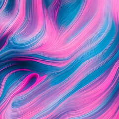 abstract background twirling line with lighter pink and blue pastel, generative art by A.I.