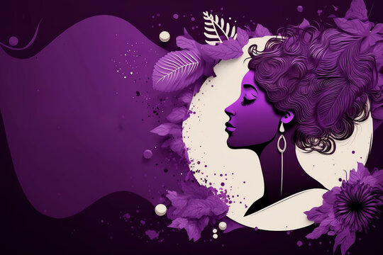 Free purple womens sale