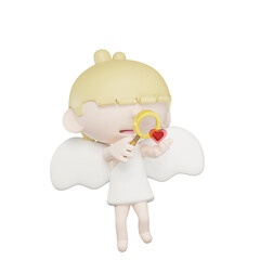 cute cupid finds love