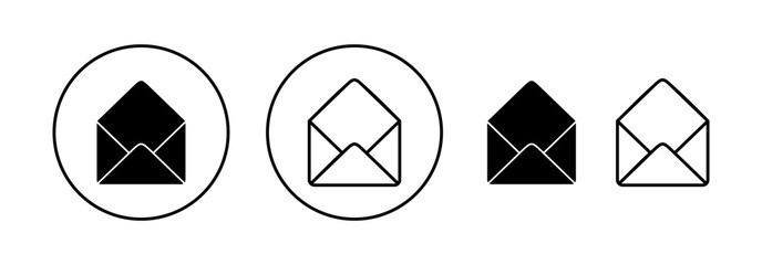 Mail icon vector for web and mobile app. email sign and symbol. E-mail icon. Envelope icon