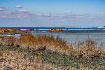 Winter is Beautiful at Sandy Hook Bay, New Jersey USA, Middletown Township, New Jersey