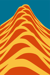 minimalist abstract architecture vector graphic 