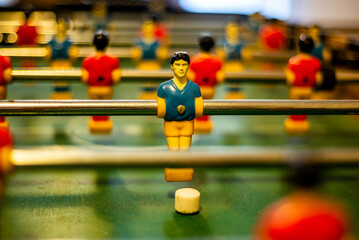 Image of a table football doll
