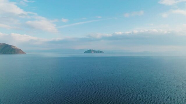 japan siga biwako drone footage4K 