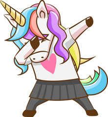 Unicorn png graphic clipart design