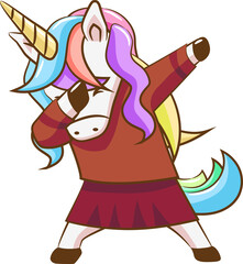 Unicorn png graphic clipart design