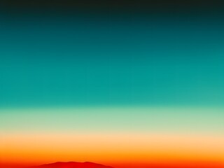 Fototapeta premium abstract orange background with sky created with Generative AI technology