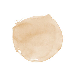Coffee stains isolated on a transparent background. Royalty high-quality free stock PNG image of Coffee and Tea Stains Left by Cup Bottoms. Round coffee stain isolated, cafe stain fleck drink beverage