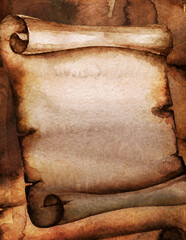 old scroll paper