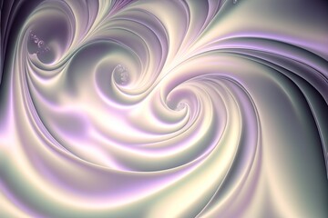 Obraz premium swirls made from silky texture, generative ai composite