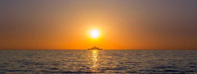 Obraz premium Sunset in Yalova