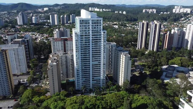 Aerial Shot of Residential Buildings