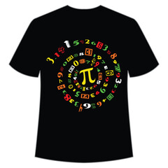 Happy Pi day Happy Pi day shirt print template, Typography design for Pi day, math teacher gift, math lover, engineer tees, elementary teacher gift