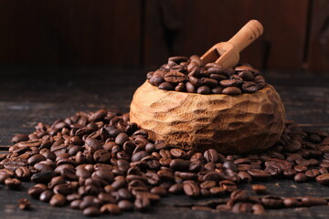A coffee bean is a seed of the Coffea plant and the source for coffee. It is the pip inside the red...