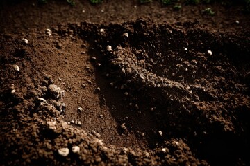soil dirt with Generative AI
